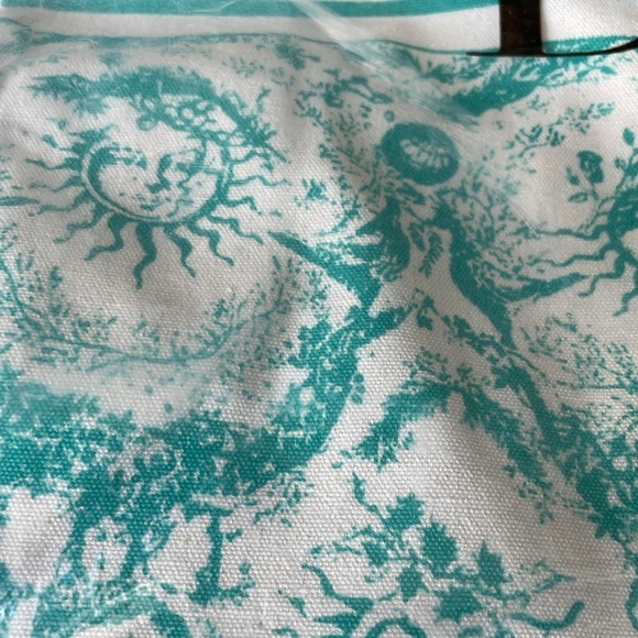 Dioriviera Toile de Jouy Soilel Aquamarina Tote New in bag - Picture 4 of 5